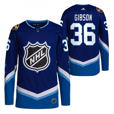 Pánské Hokejový Dres Anaheim Ducks John Gibson 36 2022 NHL All-Star Modrý Authentic